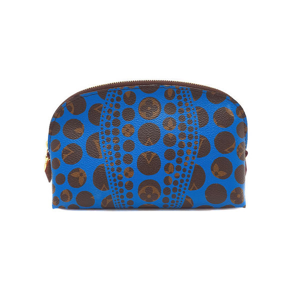 Louis Vuitton Pumpkin Dot Monogram Pouch Makeup Pochette Cosmetic - Picture 1 of 5